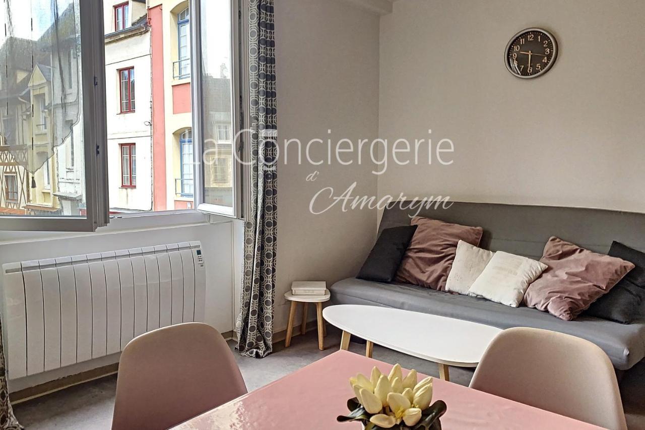 Appartement Entre Port et Mer au 1er étage à Dieppe Extérieur photo