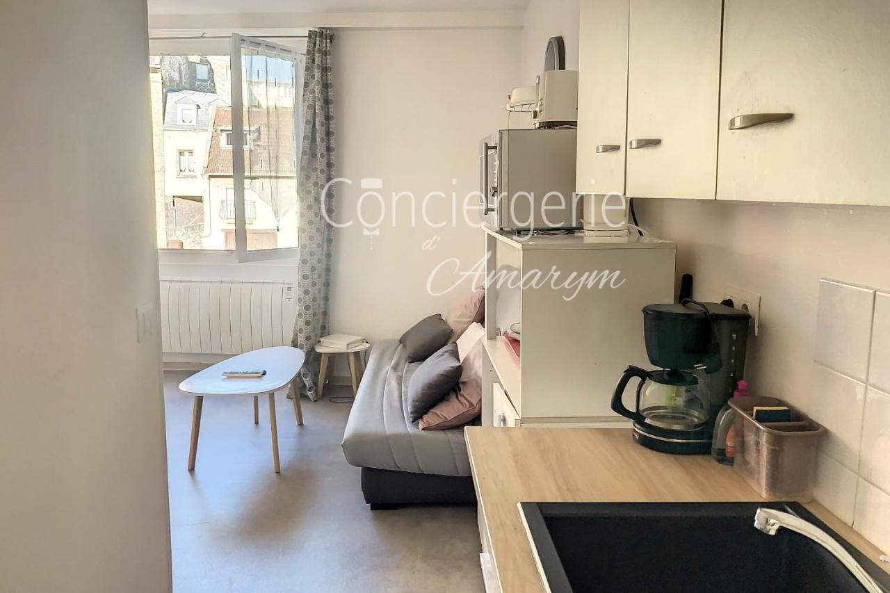 Appartement Entre Port et Mer au 1er étage à Dieppe Extérieur photo