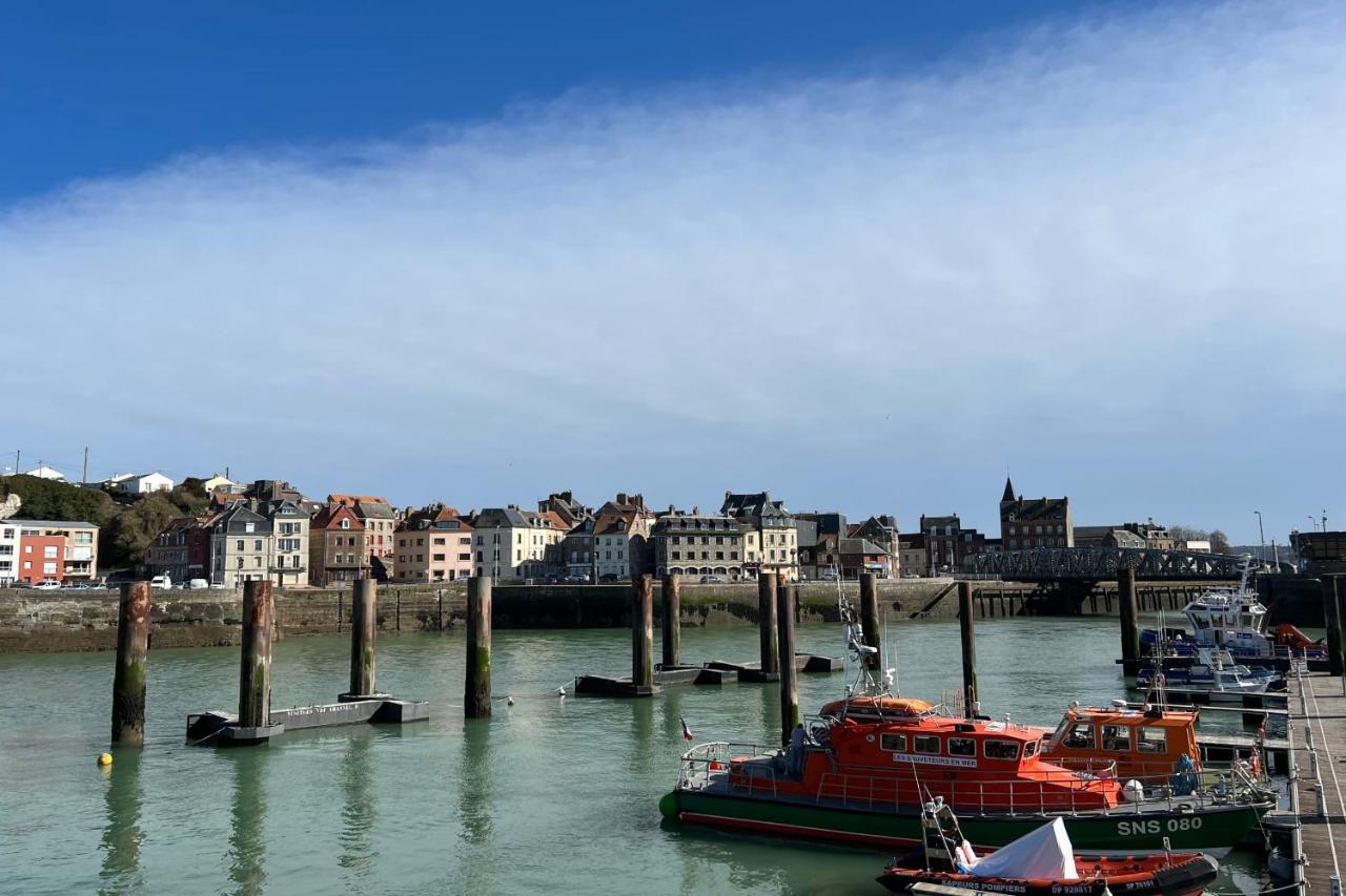 Appartement Entre Port et Mer au 1er étage à Dieppe Extérieur photo